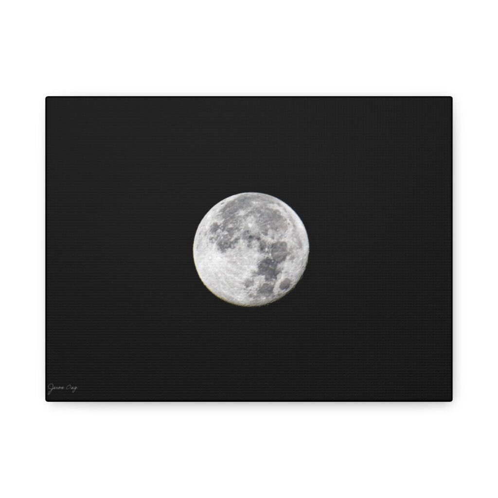 Full Moon Canvas Print